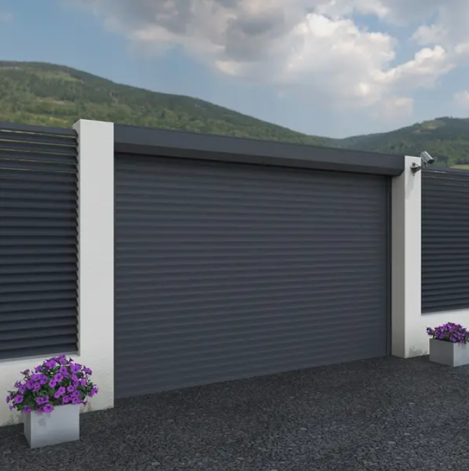 картинка Роллетные ворота серии Trend 2700x2700 магазин Одежда+ являющийся официальным дистрибьютором в России 