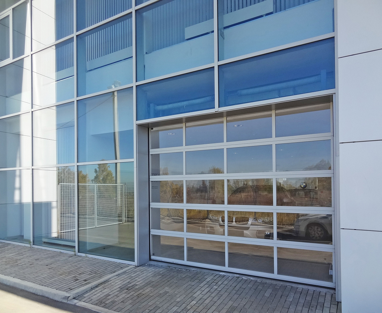 Панорамные ворота AluTrend (вариант 1)