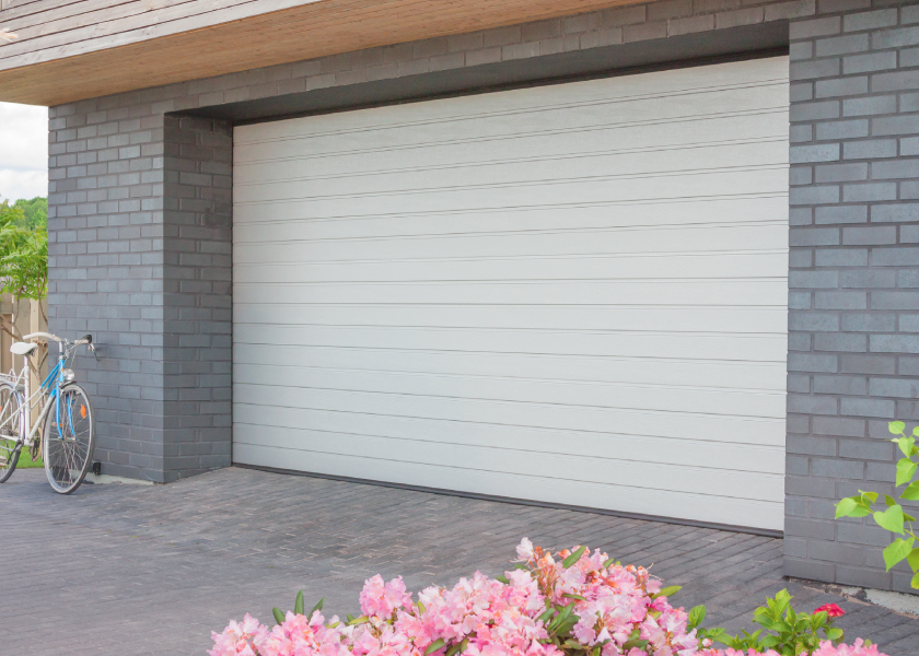 картинка Секционные ворота серии Trend 3000x2500 магазин Одежда+ являющийся официальным дистрибьютором в России 